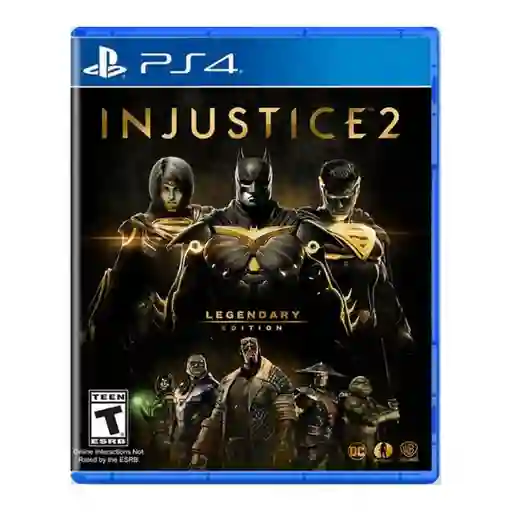 videojuego injustice 2 legendary edition Playstation 4