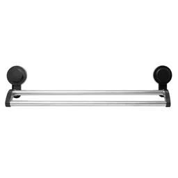 Boccherini Toallero Doble Barra Negro