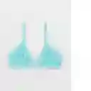 Bralette Azul Talla: SMALL American Eagle