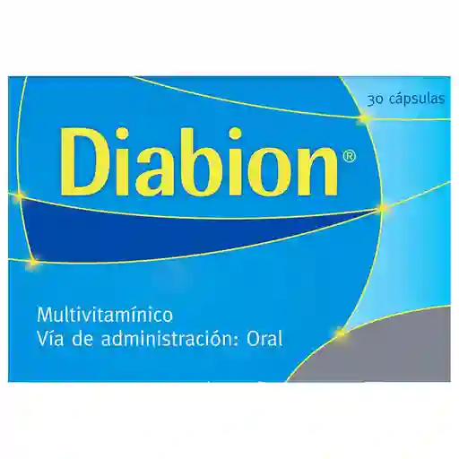 Diabion Multivitaminico 30 cápsulas