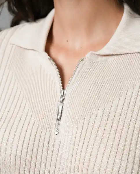Buzo Mujer Beige M 282G006_BEI141209 Rifle