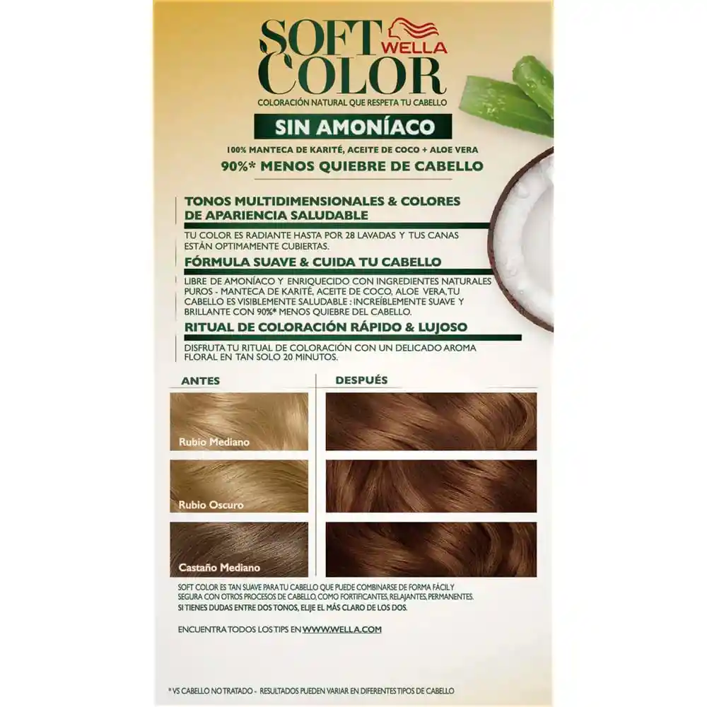 Soft Color Tinte Capilar Tono 80 Rubio Claro