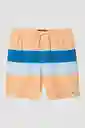 ONeill Short de Baño Hermosa Volley Am Coral Talla S