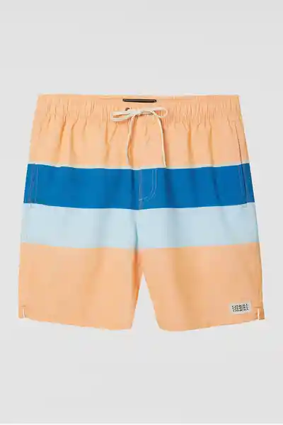 ONeill Short de Baño Hermosa Volley Am Coral Talla S