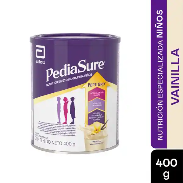 Pediasure Suplemento Alimenticio Peptigrow Polvo Vainilla