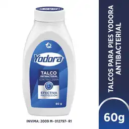 Yodora Talco Antibacterial con Triclosán