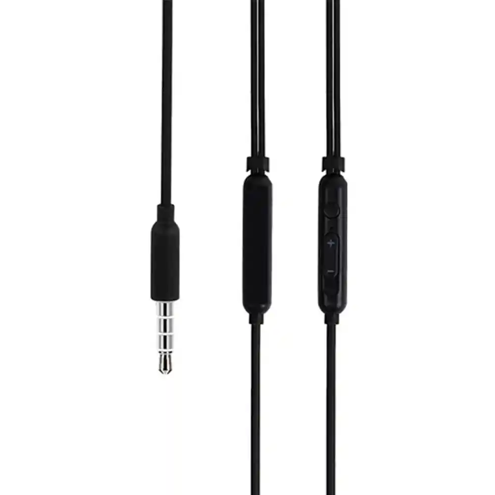 Miniso Audífonos Metálicos Stereo Negro R3