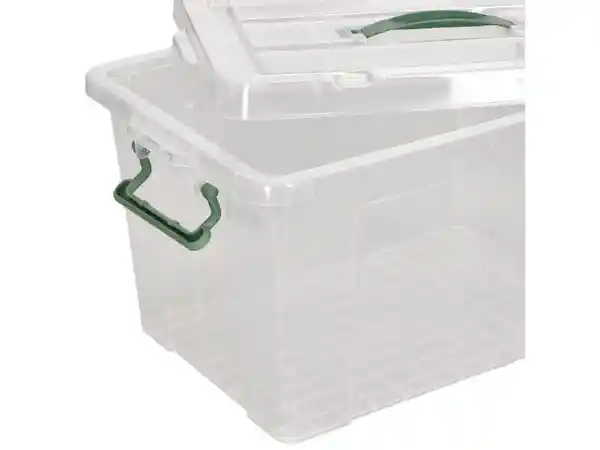 Caja Con Tapa Plástica M Casaideas