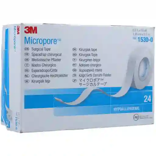 3M Micropore Blanco Ref 1530-0