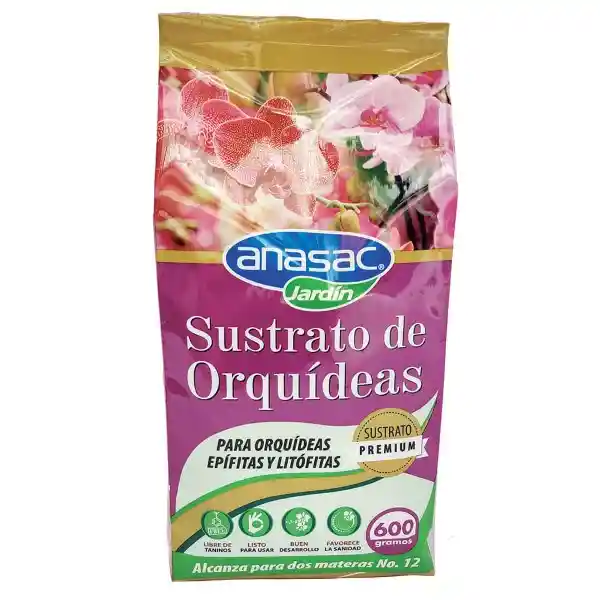 Anasac Sustrato Para Orquideas Premium