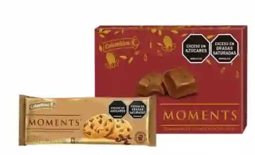 Combo Est Moments Premium Estampado + Moments Chips Chocolate