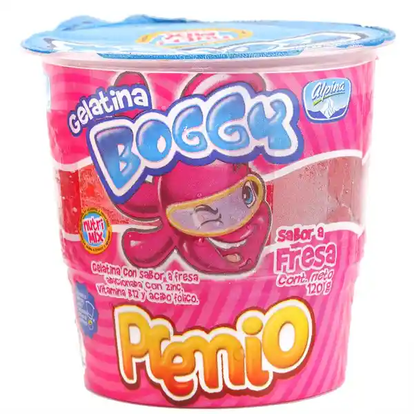 Gelatina Boggy Premio Fresa