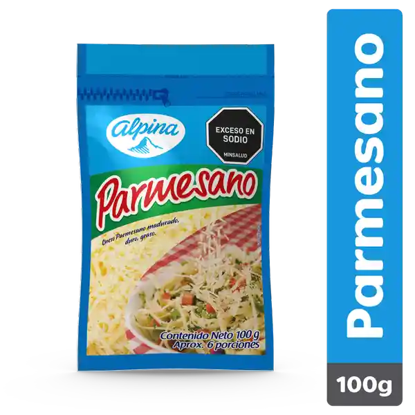 Alpina Queso Parmesano Rallado 100 g