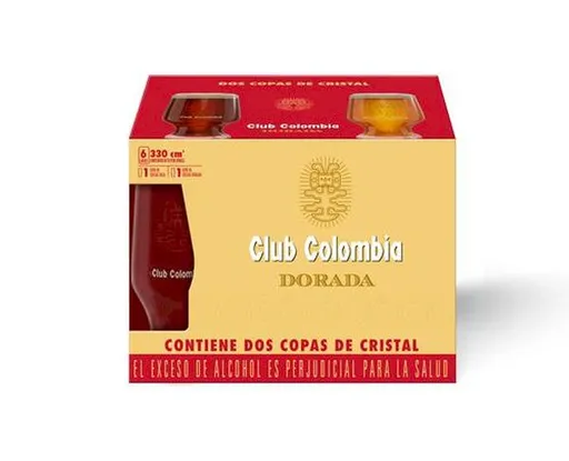 Club Colombia Pack Cervezas Copas