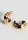 Pendientes Jabel Oro Talla 99 Mujer Mango