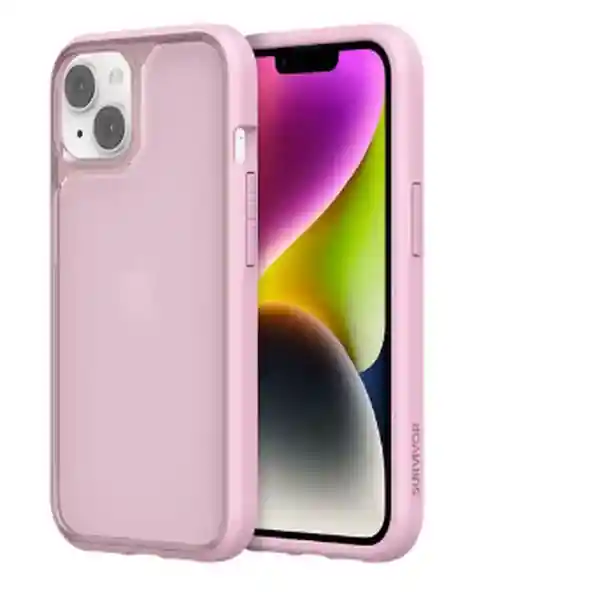 Griffin Funda Survivor Strong Para iPhone 14 Plus Poder Rosa