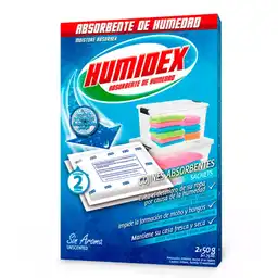 Humidex Absorbente Humedad 2 Cojines 50 g