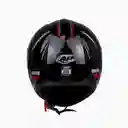 Casco Integral Centra Negro-Rojo-Gris AP10 Talla S