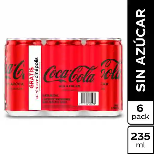 Coca-Cola Pack Gaseosa Sin Azúcar