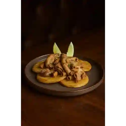 Chunchullitos con Arepa y Limón