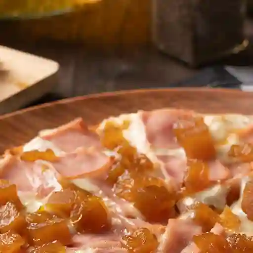 Pizza de jamón