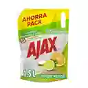 Ajax Limpia Pisos Bicarbonato Naranja 1.5L