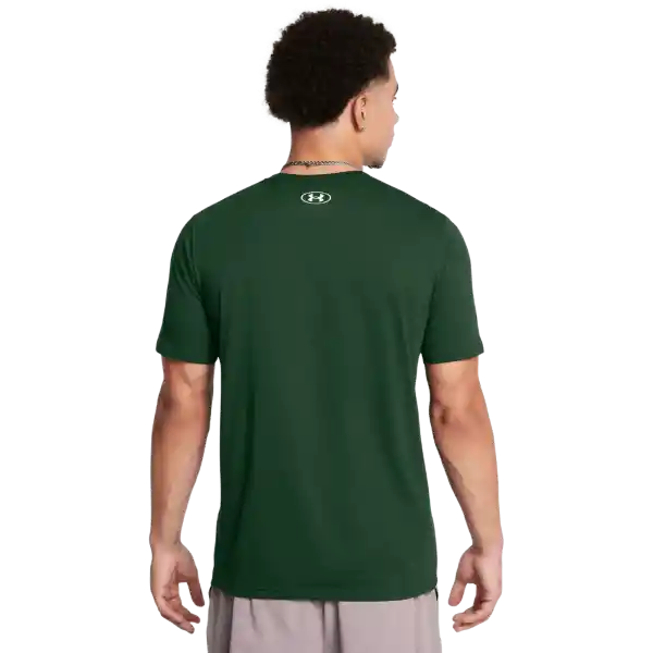 Under Armour Camiseta Sportstyle Logo Update Hombre Verde LG