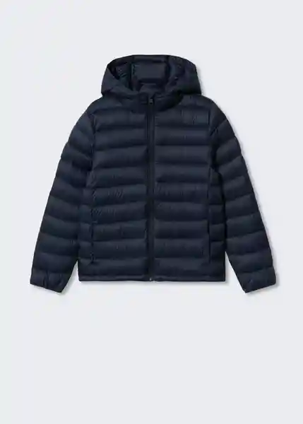 Abrigo Anorak Alter Navy Talla 19 Teen Niñas Mango