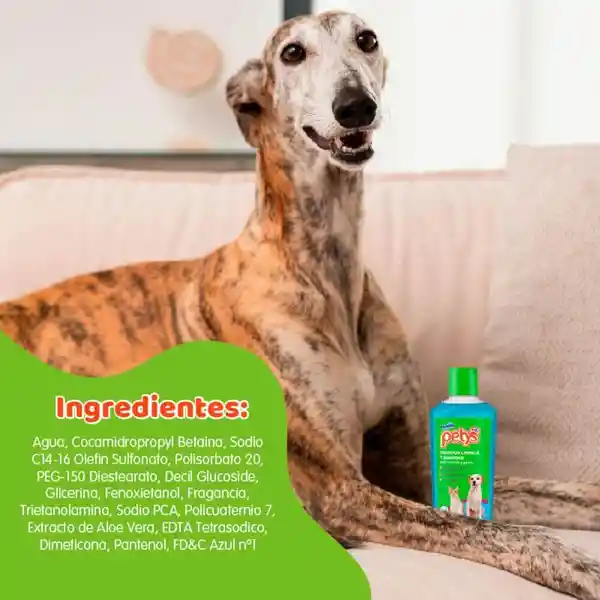 Petys Shampoo para Perro Limpieza y Suavidad