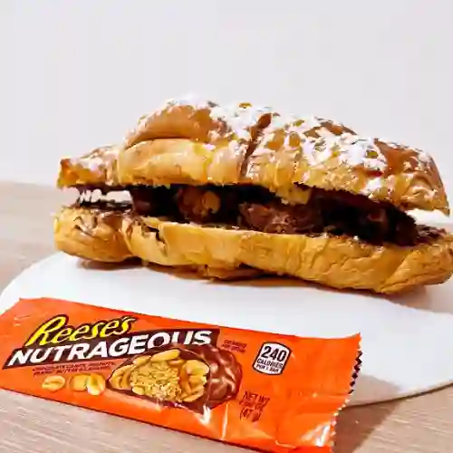 Croissant reese's nutrageous
