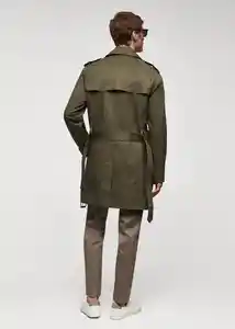 Abrigo Parka Tango Khaki Talla XL Hombre Mango