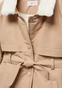 Chaqueta Anorak Dinab5 Arena Talla 70 Niña Mango