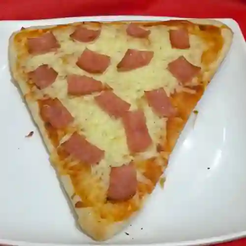 Porcion de Pizza Jamon