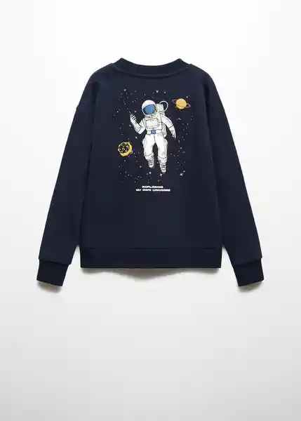 Sudadera Sky Navy Talla 14 Niños Mango