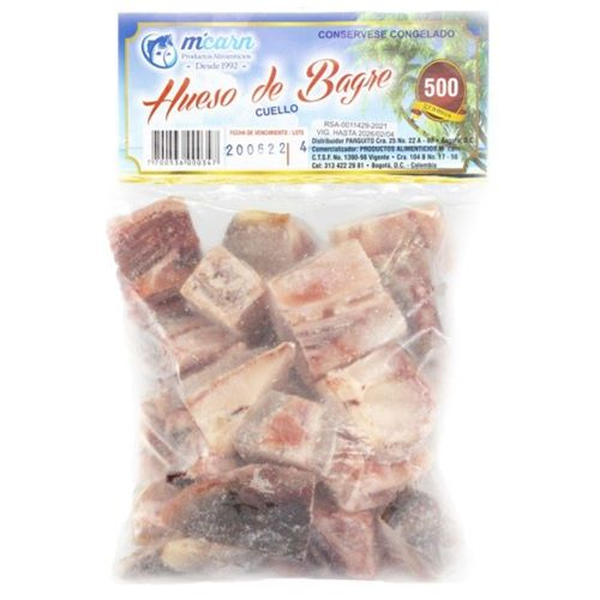 Mcarn Hueso Bagre 500 g