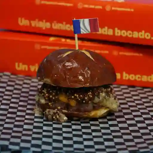 Mini hamburguesa francesa