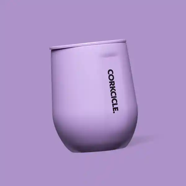 Corkcicle Vaso Stemless Neón Lilac