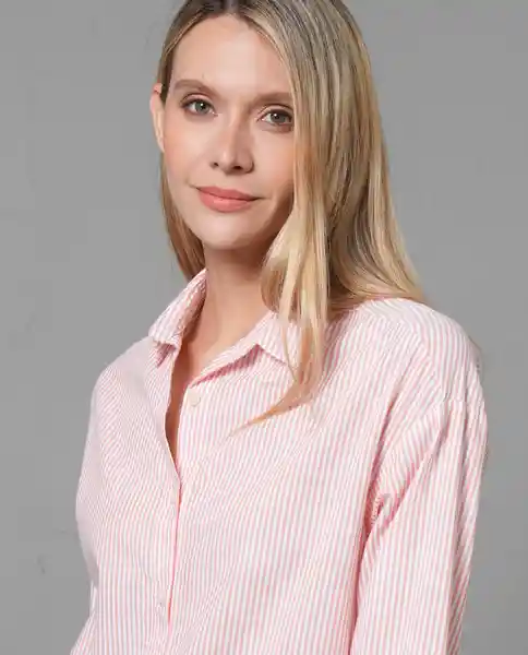 Camisa Mujer Naranja Talla M 210G001 Rifle