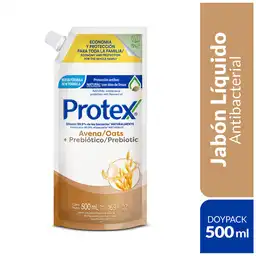 Jabón Liquido Manos Protex Avena 500 mL