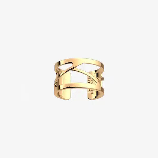 Les Georgettes Anillo Tresse Dorado 12 Mm