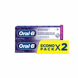 Oral-B Crema Dental 3D White Brilliant Fresh
