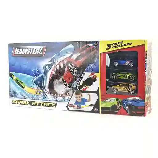 Toy Logic Pista de Carros Shark Attack Teamsterz