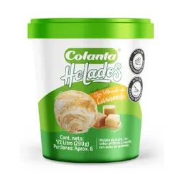 Helado Veteado de Caramelo Colanta x 0.5 L