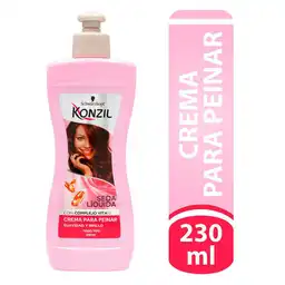 Konzil Crema para Peinar Suavidad y Brillo Seda Líquida