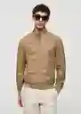 Chaqueta Mael Tabaco Talla XL Hombre Mango