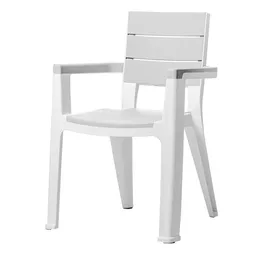 Plásticos Mq Silla Madeira Silver