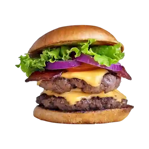 Hamburguesa Doble con Tocineta