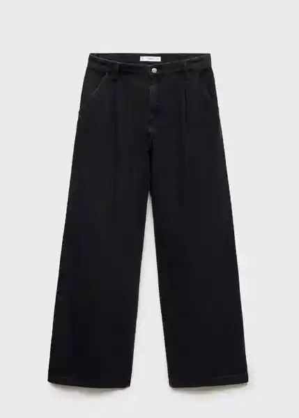 Jean Ona Tejano Negro Talla 36 Mujer Mango