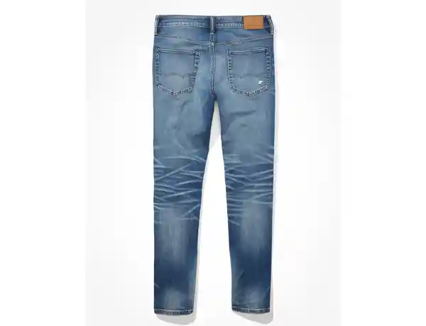 Jean Athletic Hombre Azul Oscuro Talla 28 x 30 American Eagle