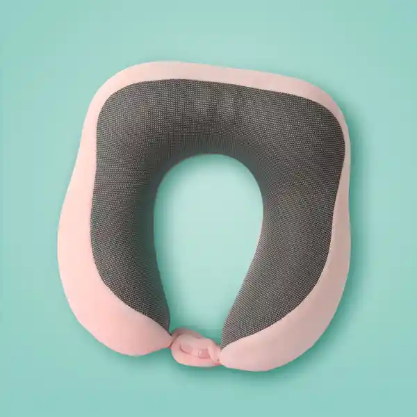 Almohada Viaje el Cuello Espuma Viscoelástica Rojo Serie Miniso